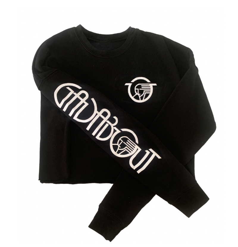 Gadabout Logo Cropped Sweatshirt